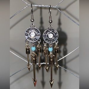 Shotgun shell earrings